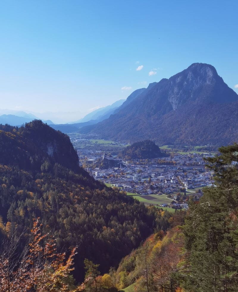 Kaisergebirge Tipps: Blick aus dem Kaisertal auf Kufstein